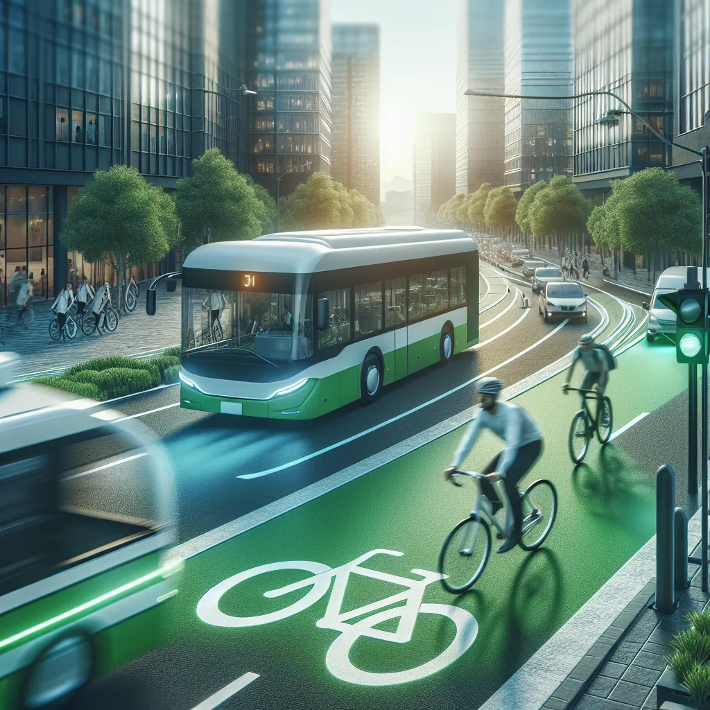 Zukunft der urbanen Mobilität: Nachhaltige Transportmittel im Fokus