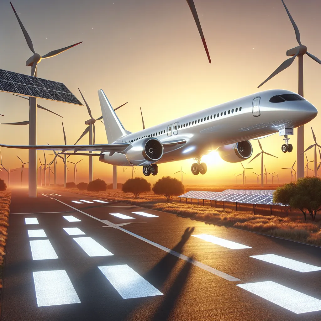 Zukunft der nachhaltigen Luftfahrt: Technologien und Herausforderungen